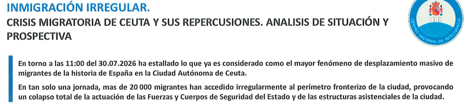 Inicio de la nota y síntesis de la entrada masiva del 30 de julio.